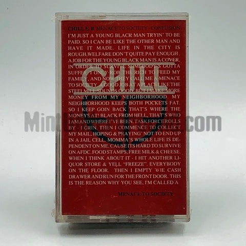 Chill E.B./Chill EB: Menace To Society/Confusion: Cassette Single