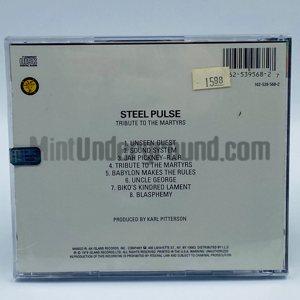 Steel Pulse: Tribute To The Martyrs: CD – Mint Underground