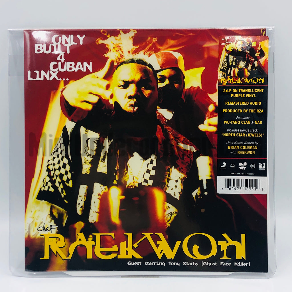 Raekwon: Only Built 4 Cuban Linx: 2x Translucent Purple Vinyl – Mint  Underground