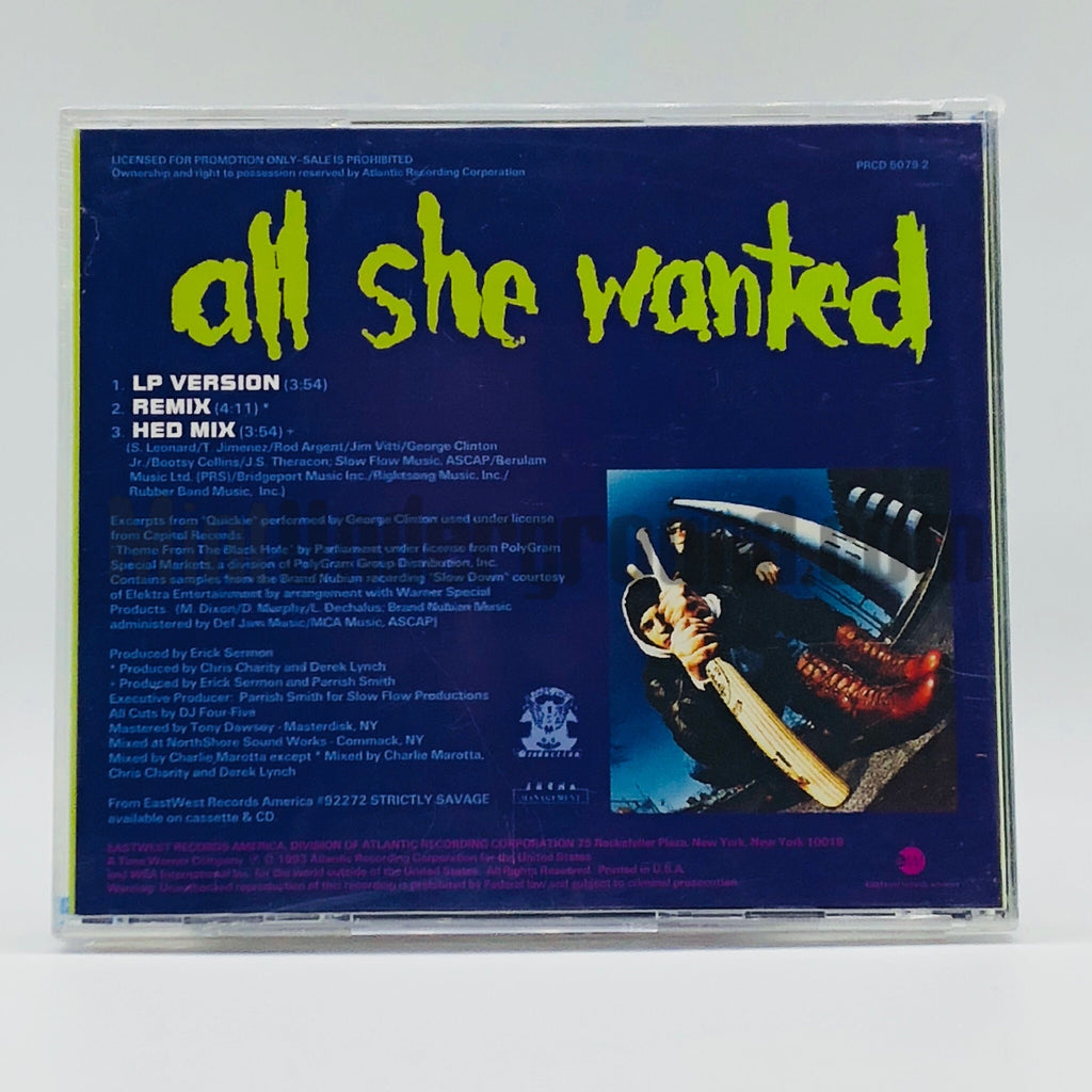 Knucklehedz: All She Wanted: CD Single Knucklehedz: All She Wanted: CD Single