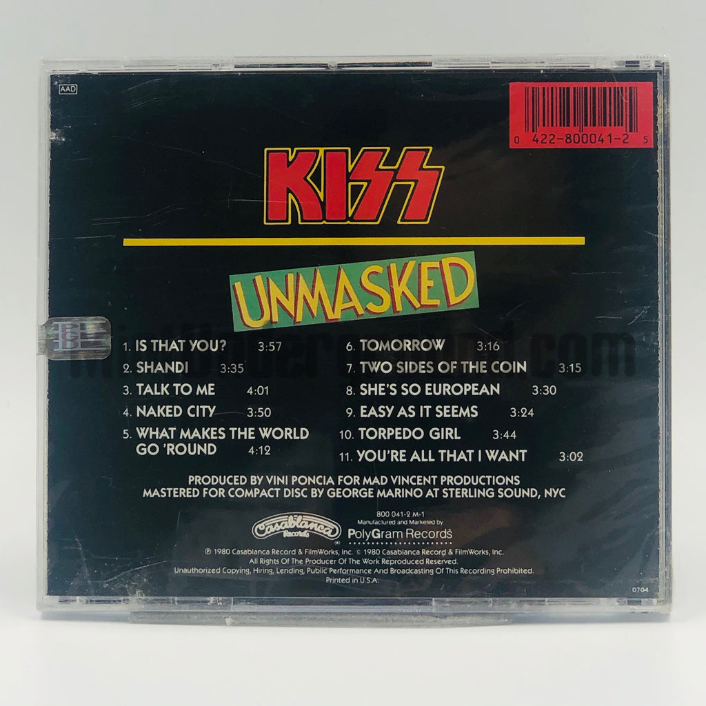 Kiss: Unmasked: CD – Mint Underground