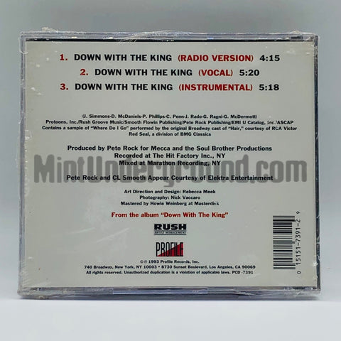 Run-D.M.C./Run D.M.C./Run DMC: Down With The King: CD Single