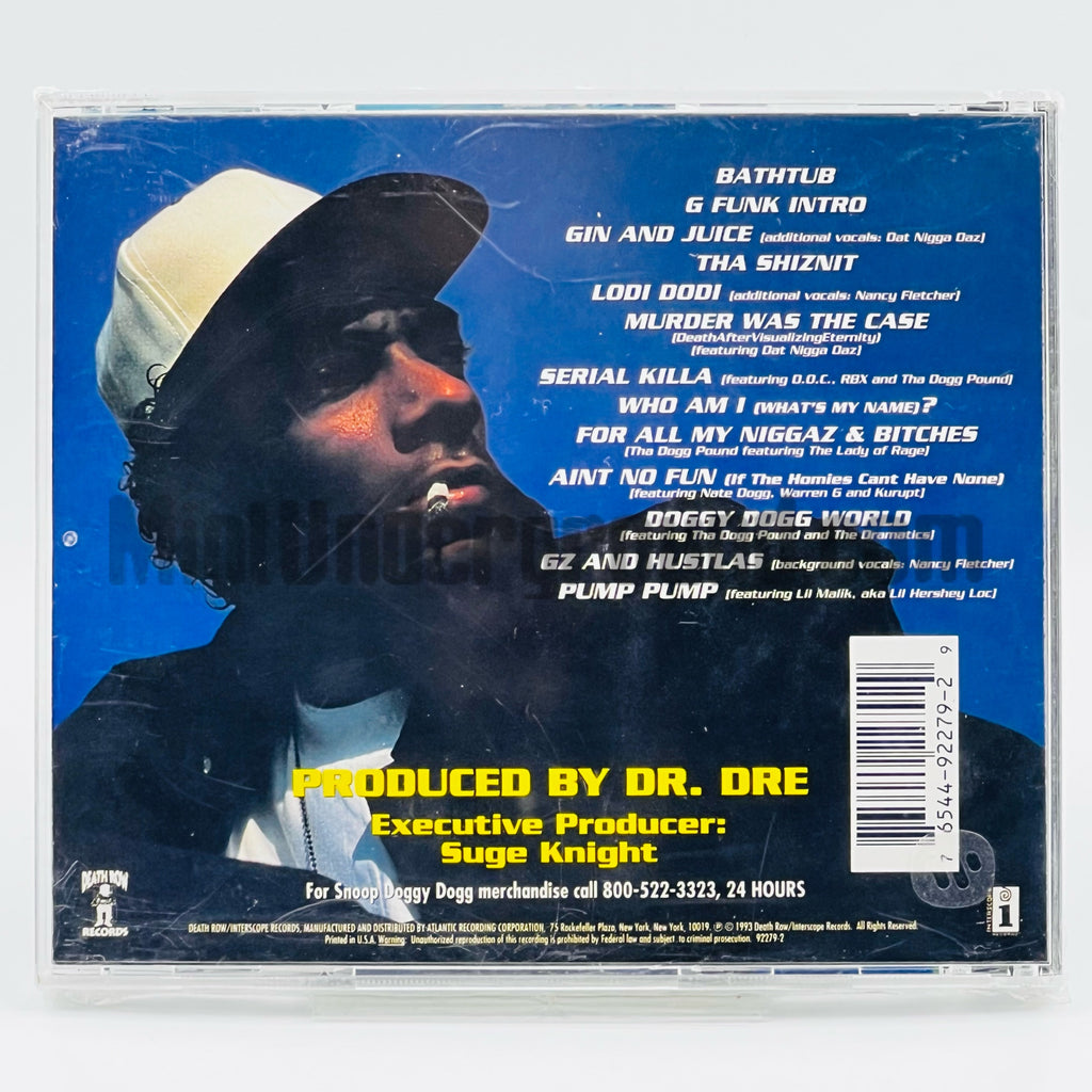 Snoop Doggy Dogg: Doggystyle: (w/Gz Up, Hoes Down) CD – Mint