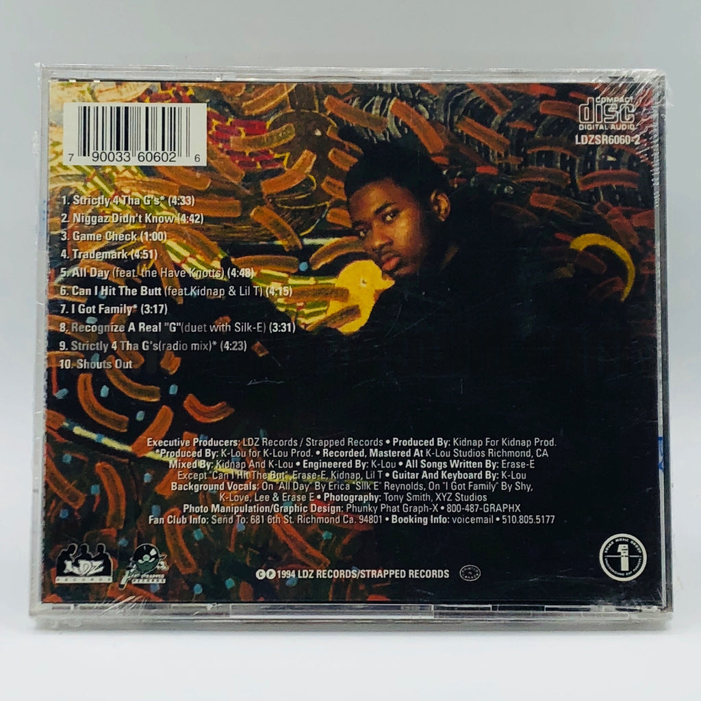 Erase E: Strictly 4 The G'z: CD Erase E: Strictly 4 The G'z: CD
