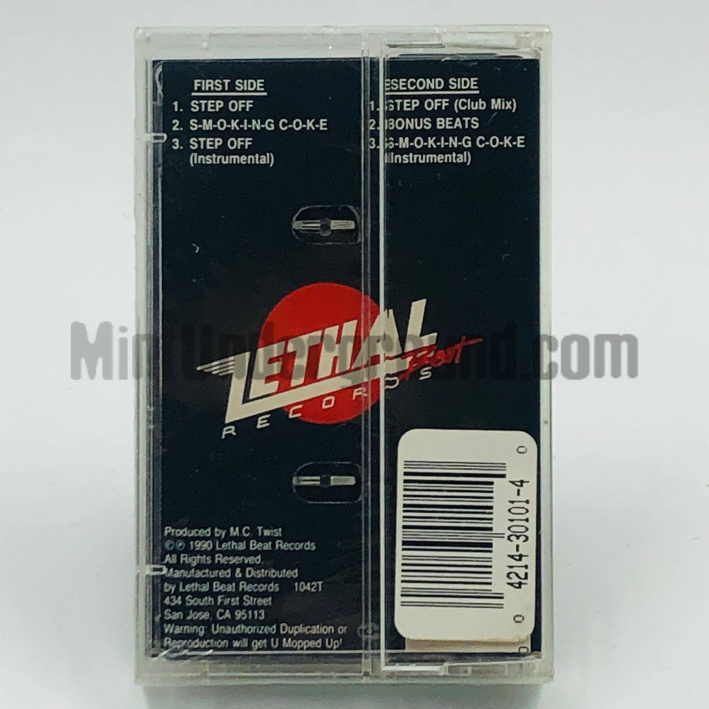 MC Twist: Step Off/S-M-O-K-I-N-G C-O-K-E: Cassette Single MC Twist: Step Off/S-M-O-K-I-N-G C-O-K-E: Cassette Single