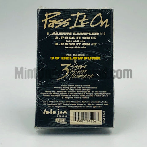 3 Steps From Nowhere: Pass It On: Cassette Single