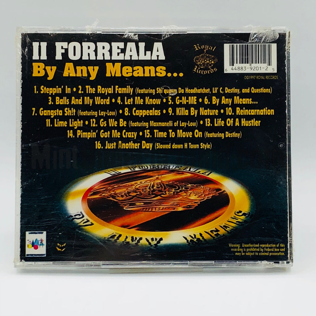 II Forreala: By Any Means: CD II Forreala: By Any Means: CD