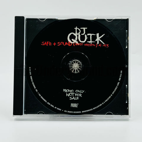DJ Quik: Safe + Sound (Safe and Sound): CD Single