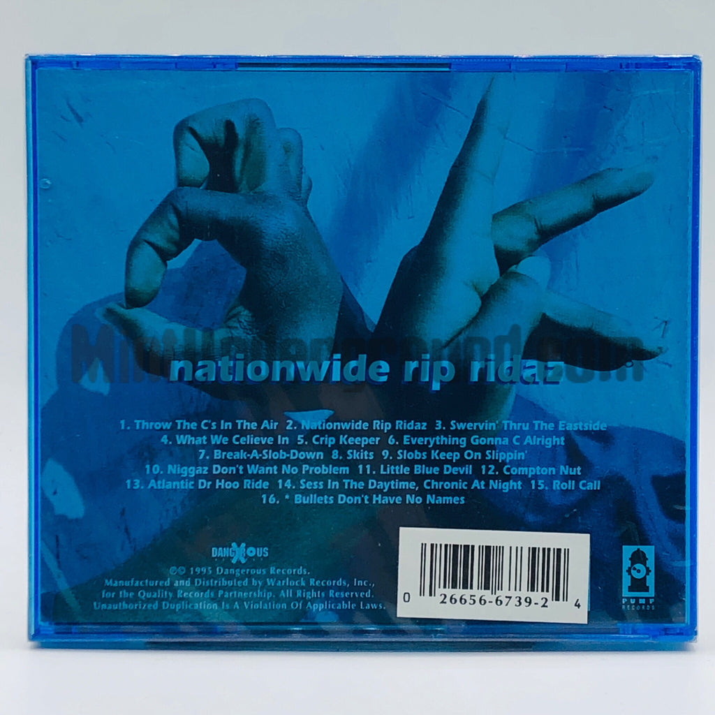 Bloods & Crips: Nationwide Rip Ridaz: CD – Mint Underground