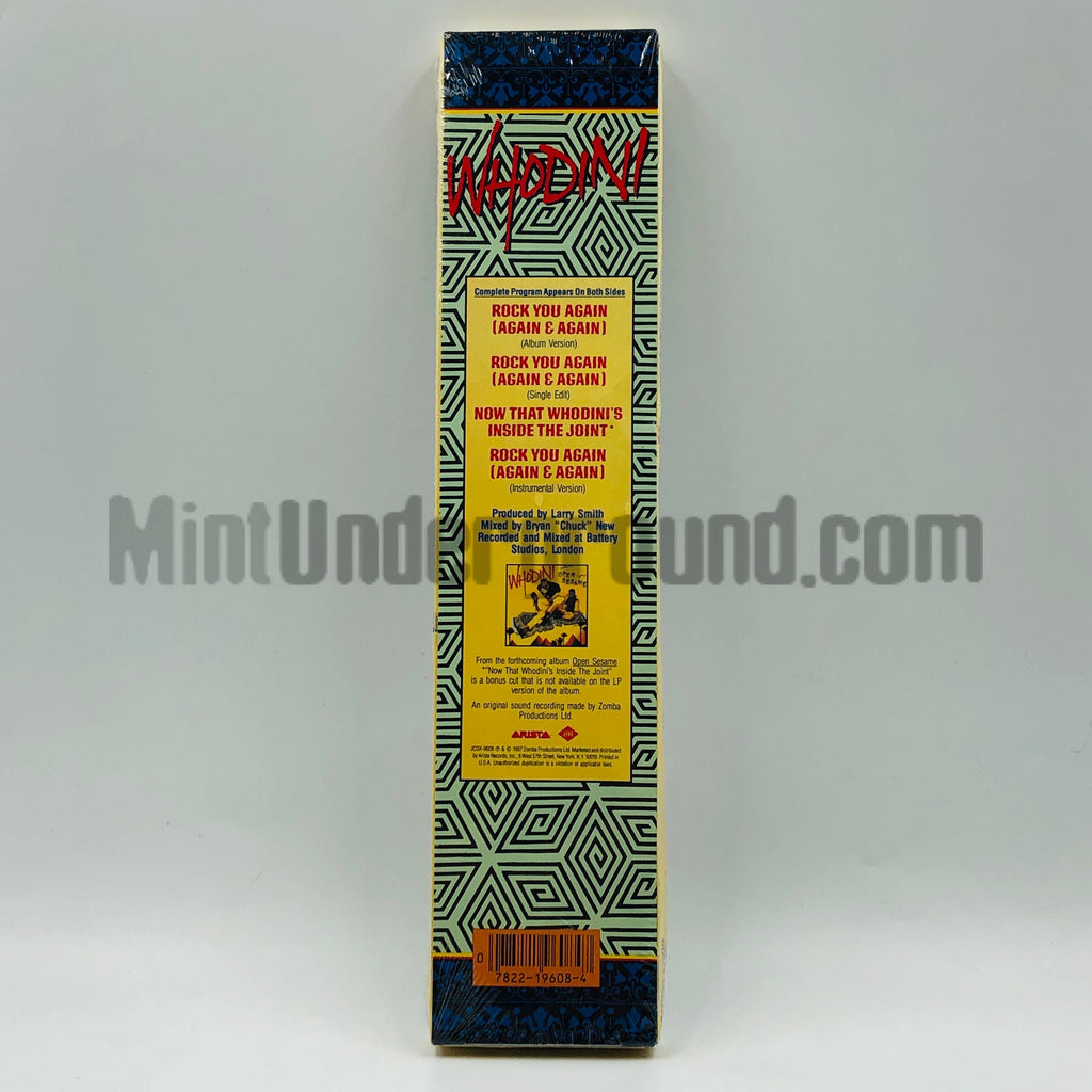 Whodini: Rock You Again (Again And Again): Cassette Single Whodini: Rock You Again (Again And Again): Cassette Single