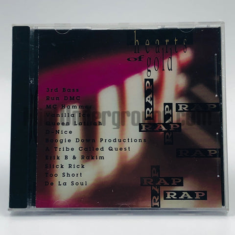 Various Artists: Hearts Of Gold The Rap Collection: CD