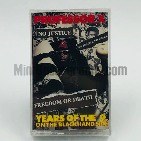 Professor X: Years Of The 9/Vanglorious Crib: Cassette Single