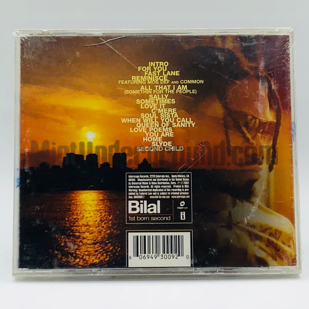 Bilal: 1st Born Second: CD – Mint Underground