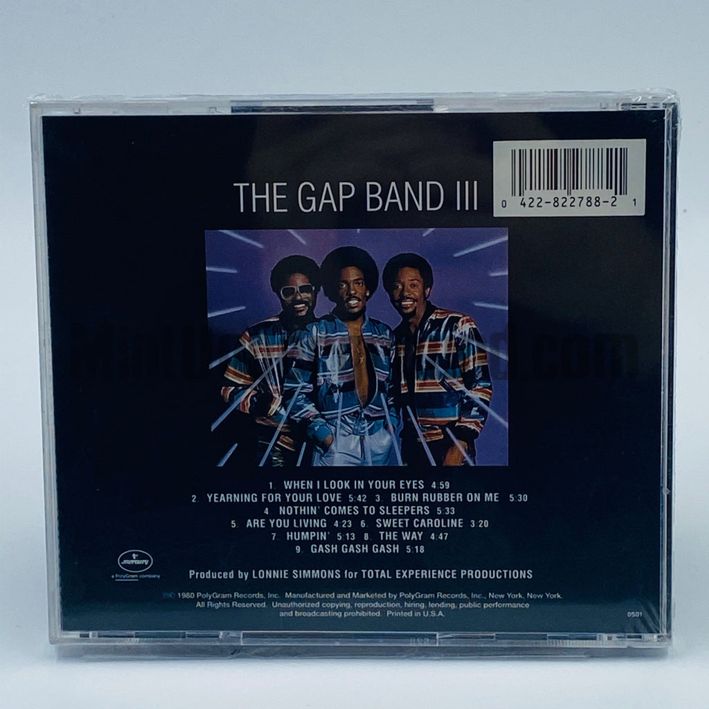 The Gap Band: The Gap Band III: CD – Mint Underground