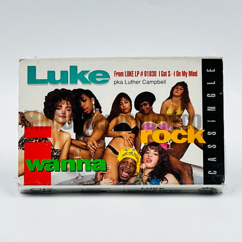 Luke: I Wanna Rock: Cassette Single
