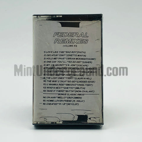 Various Artists: Federal Remixes (Volume #3): Cassette
