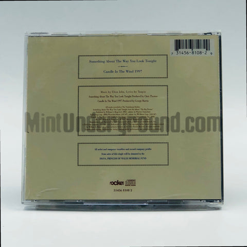 Elton John: Something About The Way You Look Tonight: CD Single