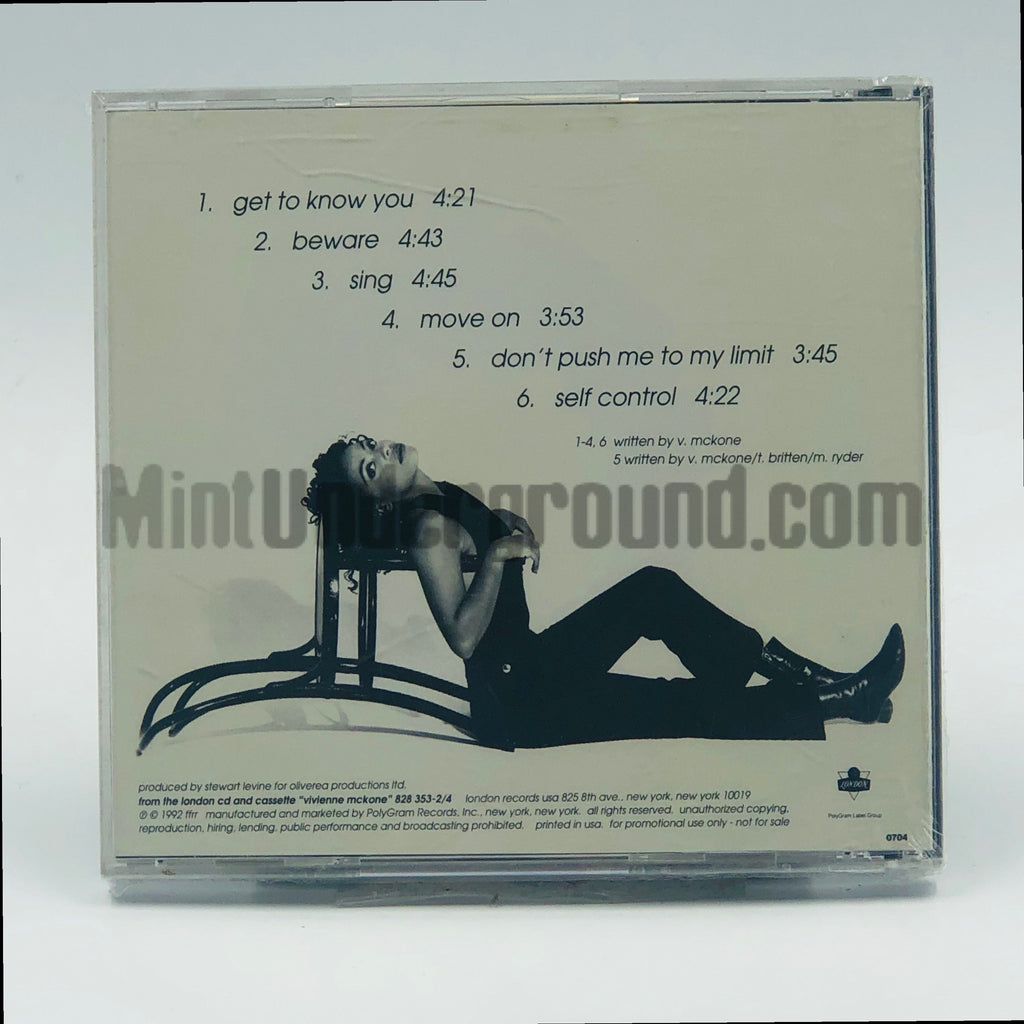 Vivienne McKone: Get To Know You: CD Vivienne McKone: Get To Know You: CD