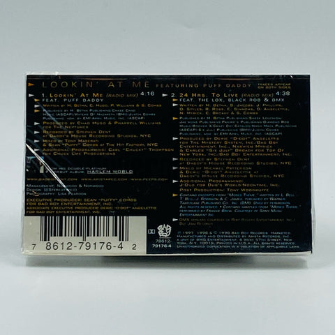 Mase: Lookin' At Me/24 Hrs. To Live: Cassette Single