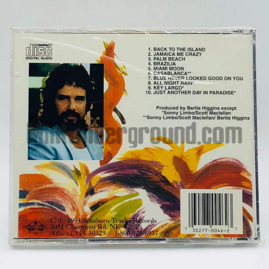 Bertie Higgins: Back To The Island: CD Bertie Higgins: Back To The Island: CD