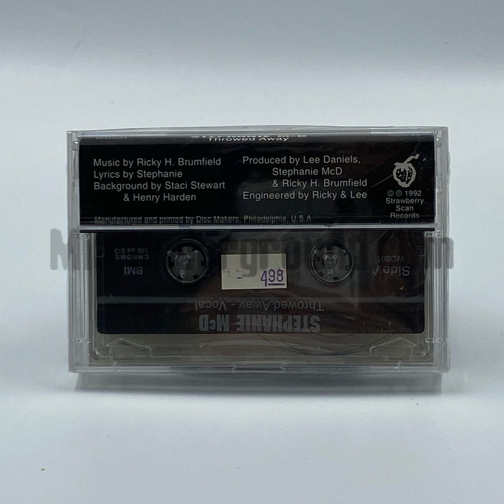 Stephanie McD: Throwed Away: Cassette Single Stephanie McD: Throwed Away: Cassette Single