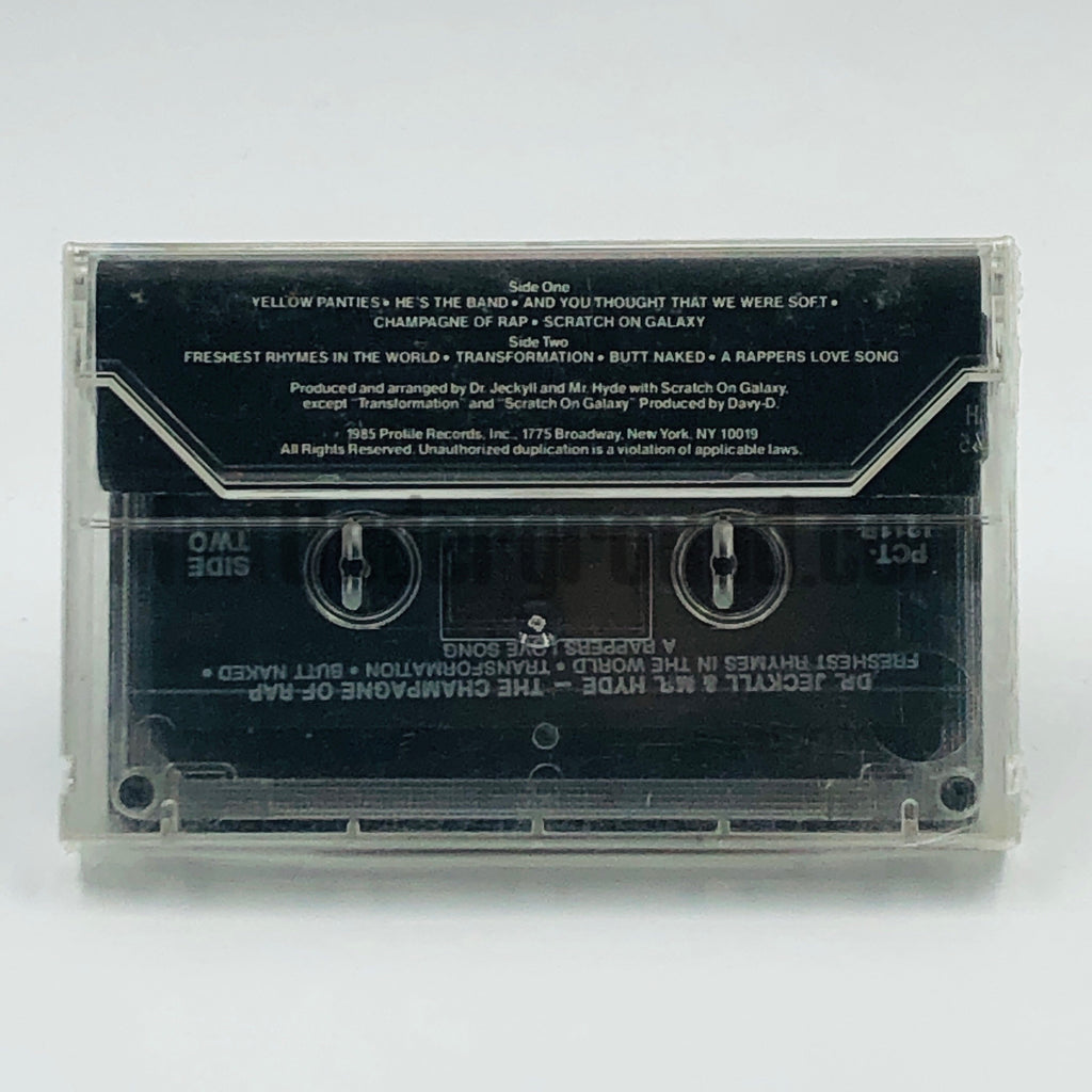 Dr. Jeckyll And Mr. Hyde (Andre Harrell): The Champagne Of Rap: Cassette Dr. Jeckyll And Mr. Hyde (Andre Harrell): The Champagne Of Rap: Cassette