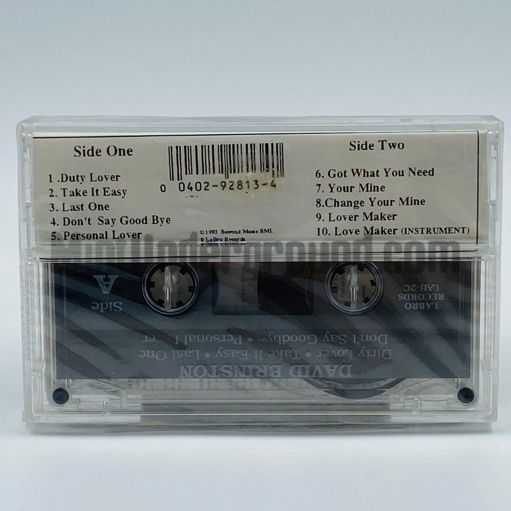 David Brinston: Love Maker: Cassette David Brinston: Love Maker: Cassette