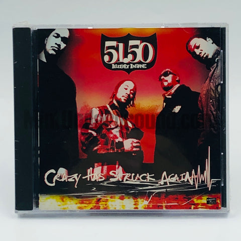 51.50 Illegaly Insane (5150): Crazy Has Struck Again: CD