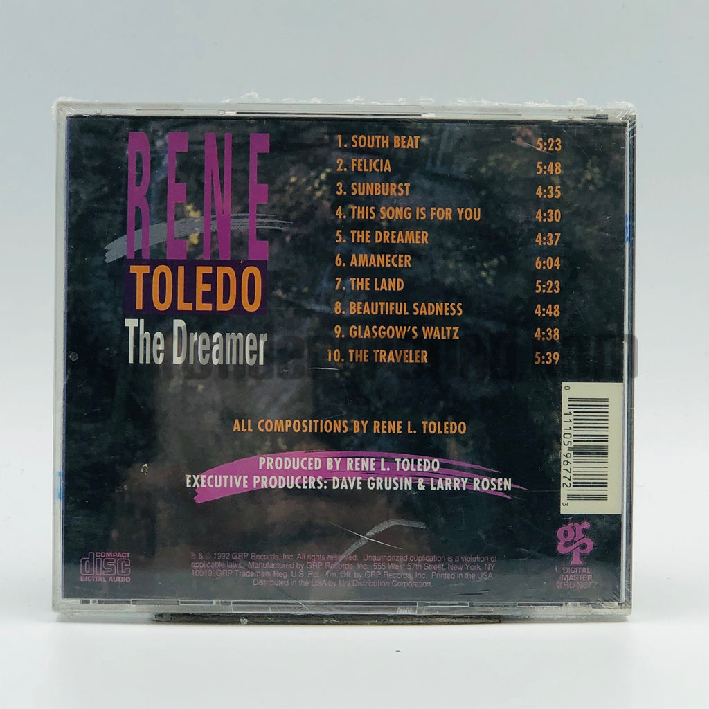 Rene Toledo: The Dreamer: CD Rene Toledo: The Dreamer: CD