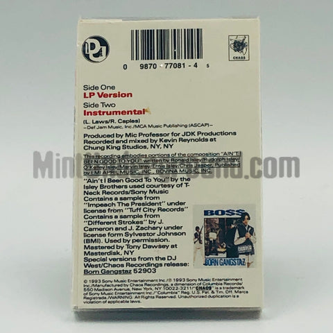 Boss: Recipe Of A Hoe: Cassette Single