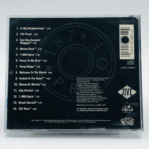 Spice 1: Spice 1: CD