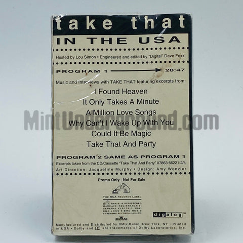 Take That: In The USA: Cassette Single