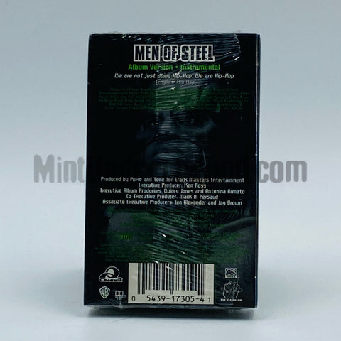 Shaquille O'Neal, Ice Cube, B Real, Peter Gunz & KRS-One: Men Of Steel: Cassette Single