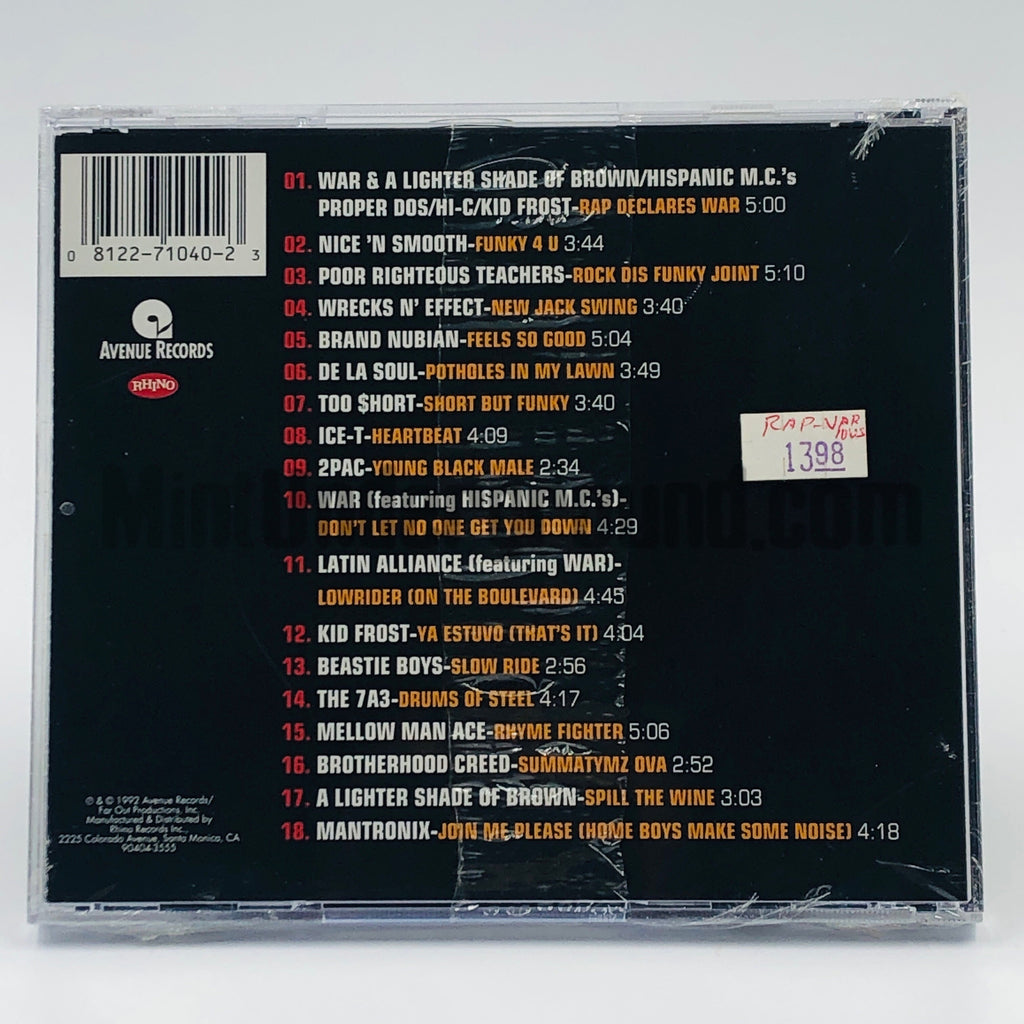 Various Artists: Rap Declares War: CD – Mint Underground