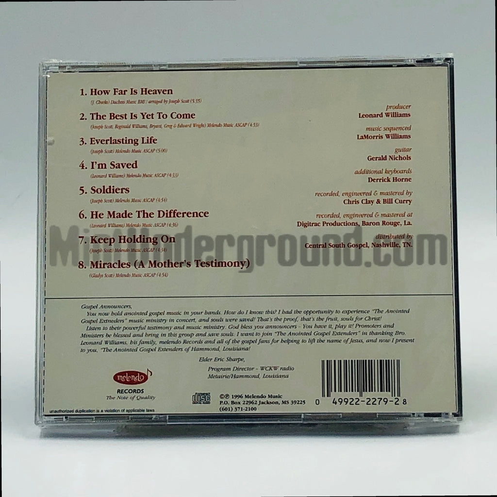 The Anointed Gospel Extenders: How Far Is Heaven?: CD The Anointed Gospel Extenders: How Far Is Heaven?: CD