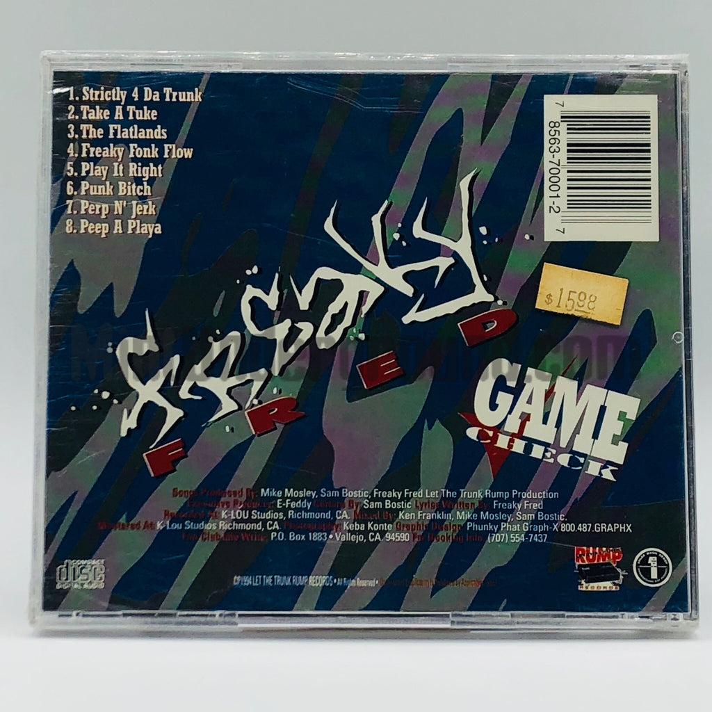 Freaky Fred: Game Check: CD Freaky Fred: Game Check: CD