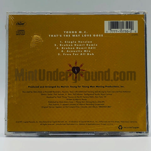 Young M.C./Young MC: That's The Way Love Goes: CD Single
