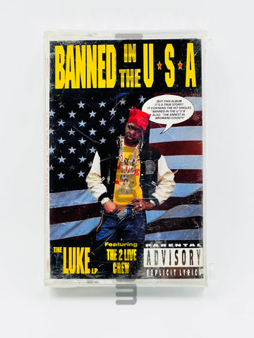The Luke LP Featuring The 2 Live Crew: Banned In The U.S.A.: Cassette