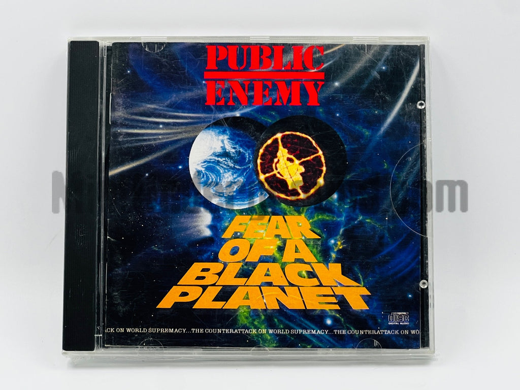 Public Enemy – Fear Of A Black Planet CD, front cover