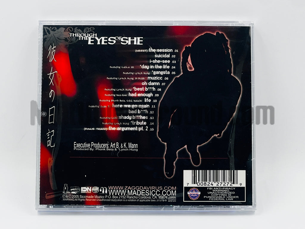 Zagg ( Zigg Zagg): Through The Eyes Of She: CD – Mint Underground