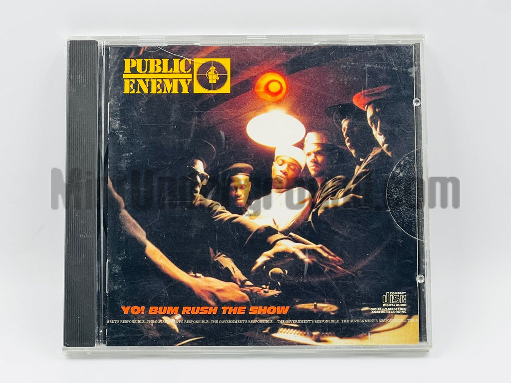 Public Enemy – Yo! Bum Rush The Show CD, front cover