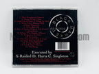X-Raided – Vengence Is Mine CD, back cover