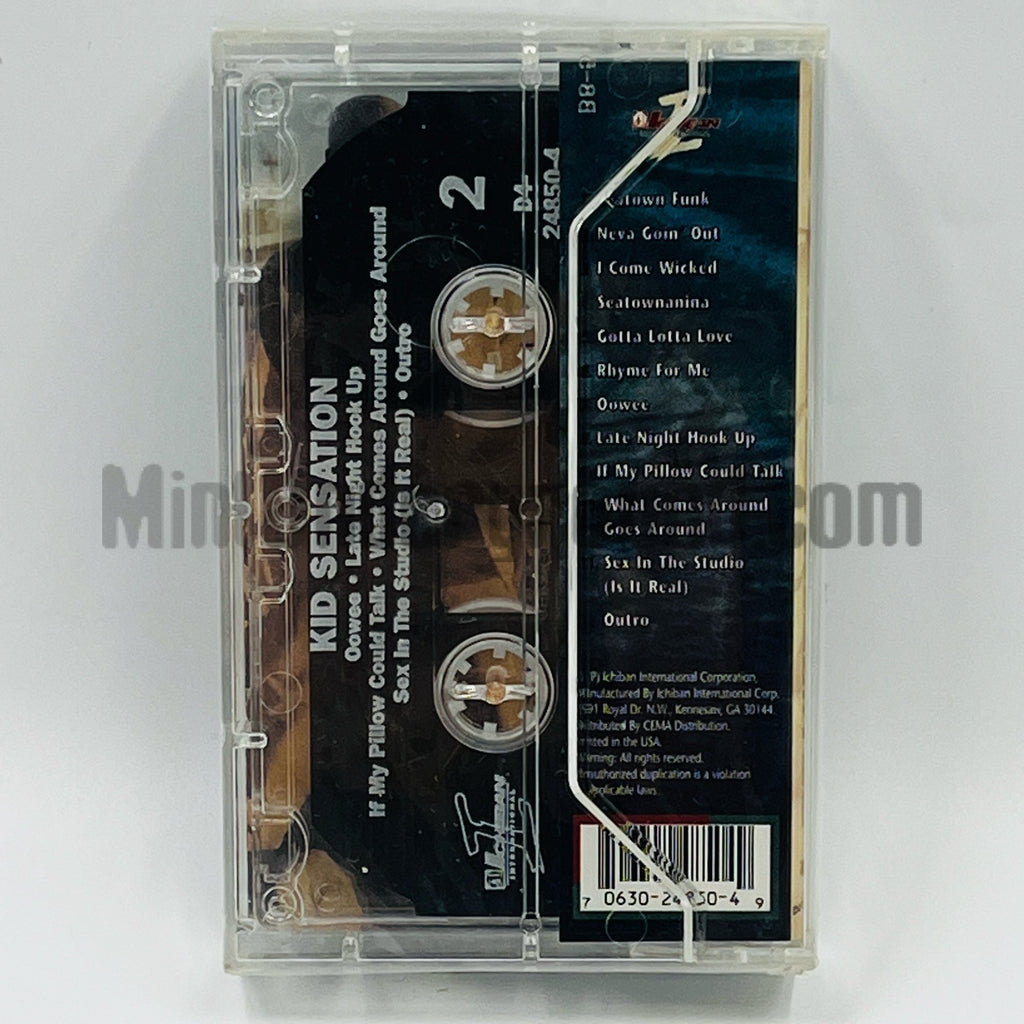Kid Sensation – Seatown Funk Cassette, back cover