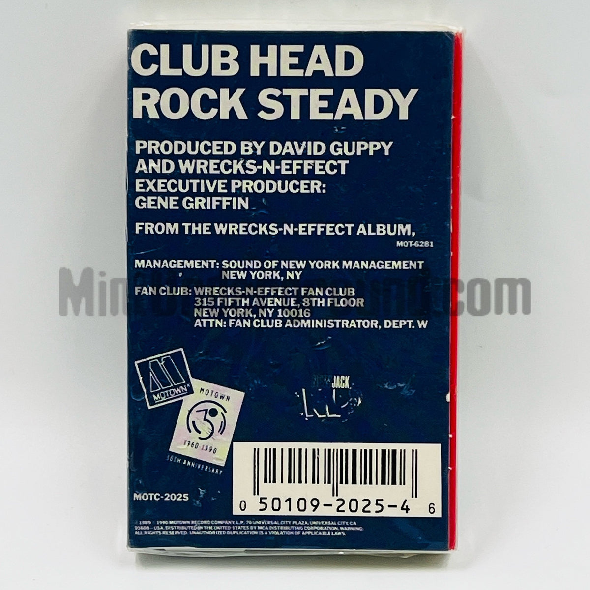 Wrecks-N-Effect – Club Head/Rock Steady Cassette Single, back cover