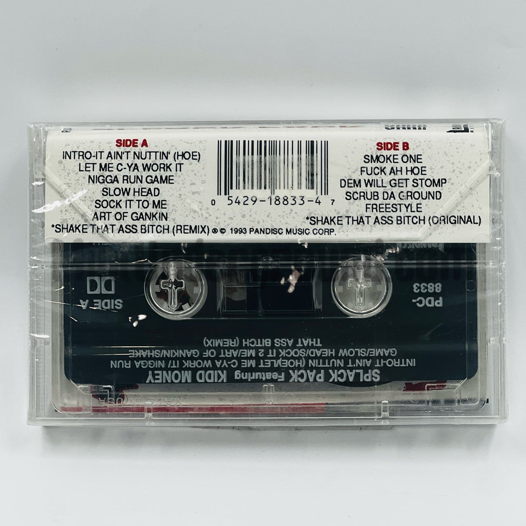 Splack Pack featuring Kidd Money – Uhh!! Ohh!! Cassette, back cover