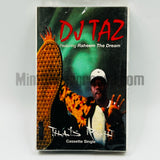 DJ Taz: That's Right: Cassette Single