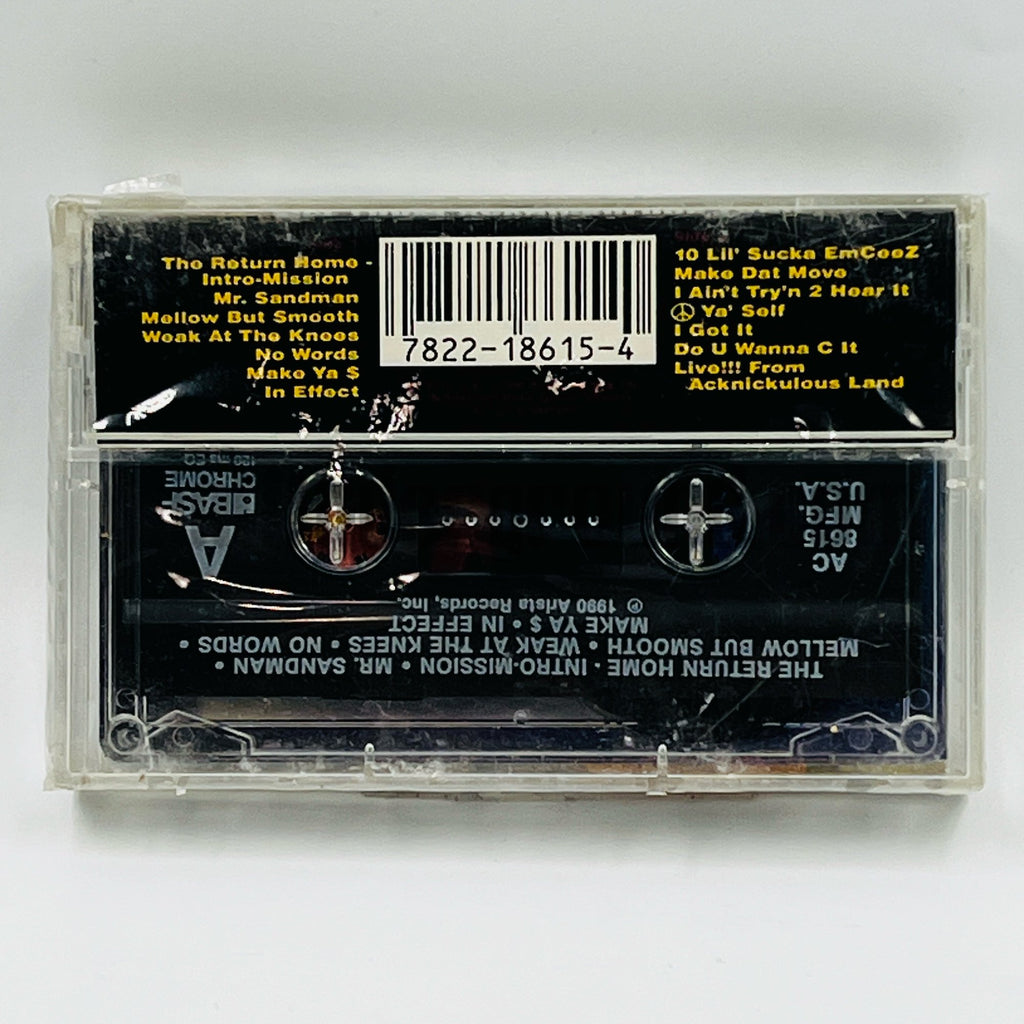 Three Times Dope – Live From Acknickulous Land Cassette, back cover