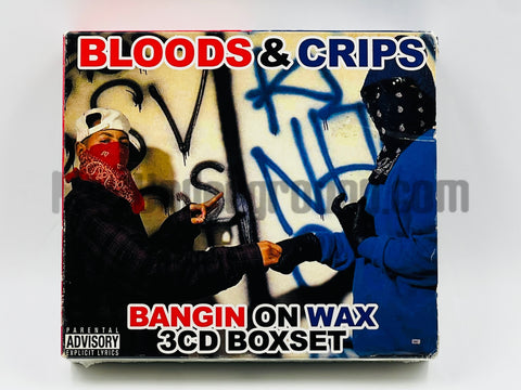 Various Artists: Bloods & Crips: Bangin On Wax: 3CD Boxset: CD