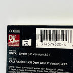 Onyx/Kali Ranks – Live!!!/Kill Dem All Cassette Single, additional photo 1
