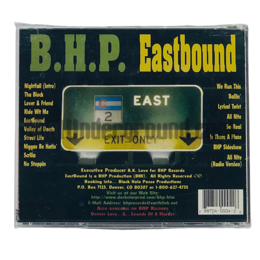BHP/B.H.P./Black Hole Posse – Eastbound CD, additional photo 2